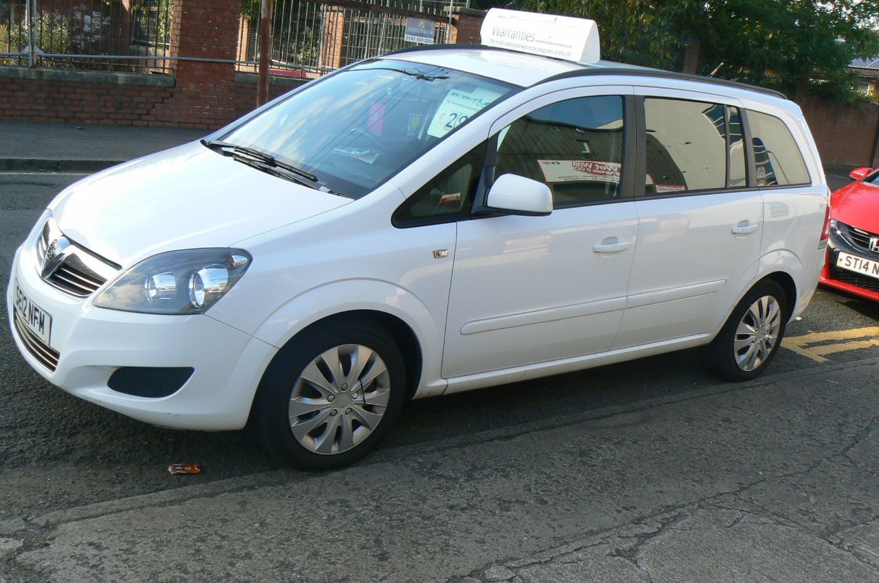 2012 Vauxhall Zafira